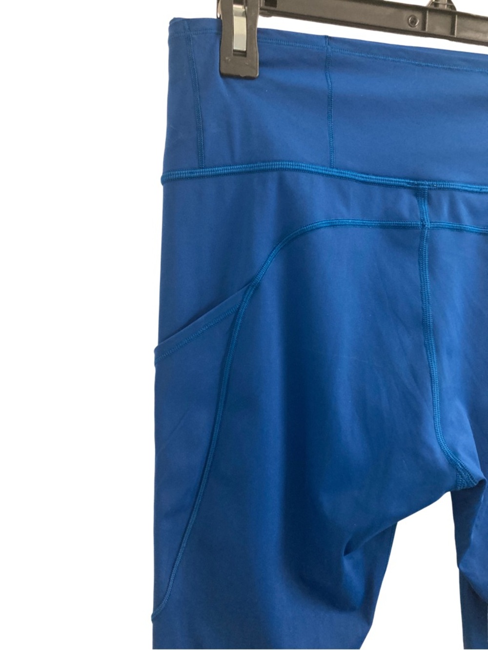 Lululemon Royal Blue Fast and Free High Rise Leggings Size 10 - Picture 5 of 13